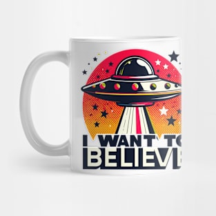 I Want To Leave UFO Mug